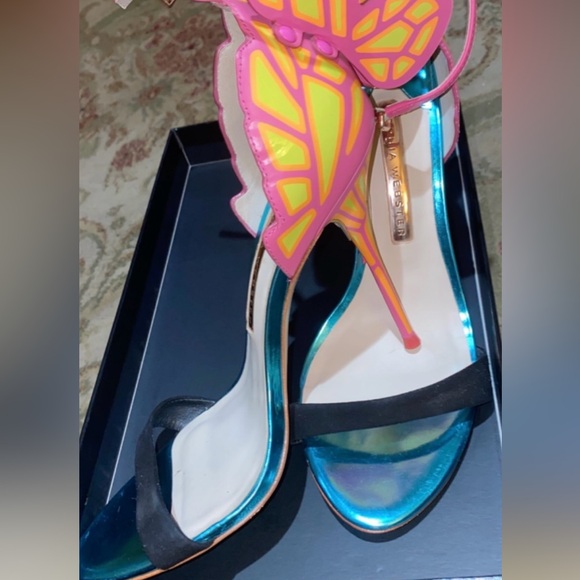 Sophia Webster Butterfly Heels size 38 1/2 !! - Picture 7 of 7